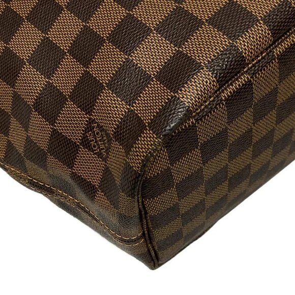 Auth LOUIS VUITTON Neverfull MM Ebene Damier Tote Bag - Picture 9 of 14